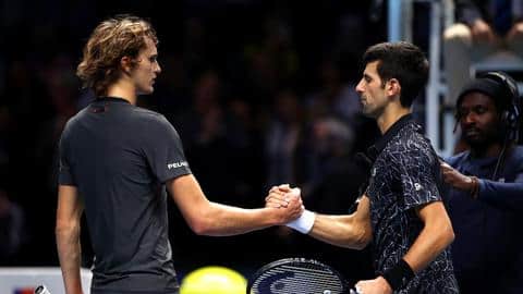 ATP Finals, Alexander Zverev vs Novak Djokovic: Key stats ATP Finals, Alexander Zverev vs Novak Djokovic: Key stats