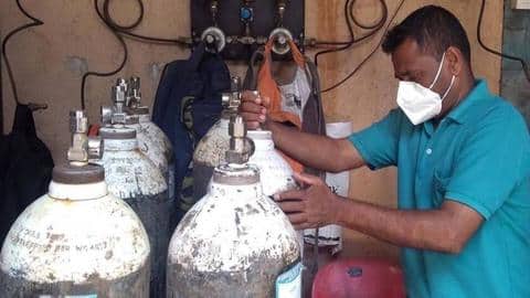 Small hospitals in Delhi grapple with limited oxygen supply Small hospitals in Delhi grapple with limited oxygen supply
