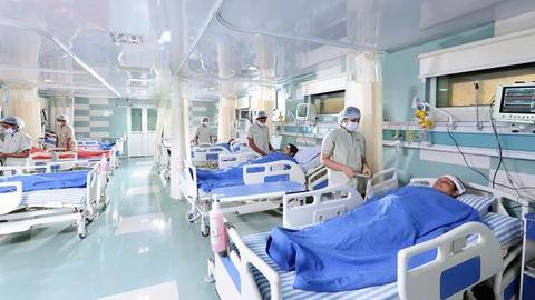 COVID-19 patient's family creates ruckus at hospital over bed shortage COVID-19 patient's family creates ruckus at hospital over bed shortage
