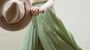 Make a style statement with pleated skirts 