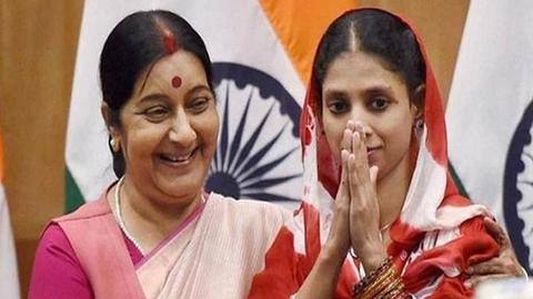 Geeta, who strayed into Pakistan, may have found her mother Geeta, who strayed into Pakistan, may have found her mother