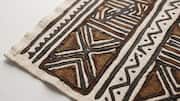 Add charm to your dining space with mud cloth 