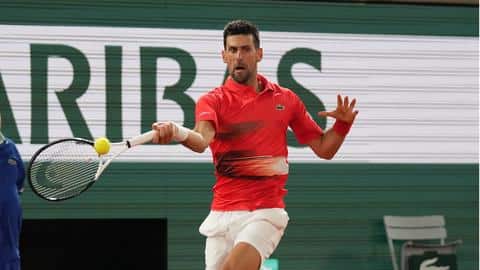 2022 French Open: Novak Djokovic through to second round 2022 French Open: Novak Djokovic through to second round