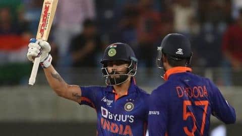 Asia Cup 2022: Virat Kohli slams 32nd T20I fifty Asia Cup 2022: Virat Kohli slams 32nd T20I fifty