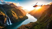 Want to explore New Zealand's fjords? Do it on helicopter