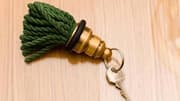 DIY: How to make tassel keychains