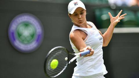 World number one Ashleigh Barty reaches her maiden Wimbledon semi-final World number one Ashleigh Barty reaches her maiden Wimbledon semi-final
