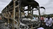 'Drunk drivers are terrorists': Hyderabad Commissioner after Kurnool bus tragedy