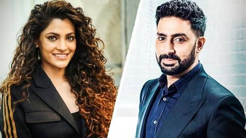 Abhishek Bachchan's sports drama: Saiyami Kher to feature in Balki-directorial? Abhishek Bachchan's sports drama: Saiyami Kher to feature in Balki-directorial?
