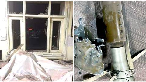 Mohali: Rocket-propelled grenade hits Punjab Police Intelligence Wing HQ Mohali: Rocket-propelled grenade hits Punjab Police Intelligence Wing HQ