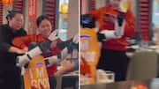 Watch: Humanoid robot goes rogue at California restaurant, smashes plates