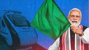 Modi flags off Vande Bharat Express between Telangana and Andhra Modi flags off Vande Bharat Express between Telangana and Andhra
