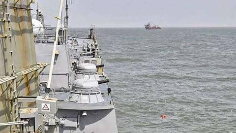 Mumbai: Under-construction shed collapses at INS Hamla; 11 laborers injured Mumbai: Under-construction shed collapses at INS Hamla; 11 laborers injured