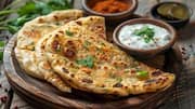 Make this sweet corn paratha in just 5 minutes