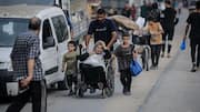 Palestinians flee Gaza as Israel enters first stage of assault 