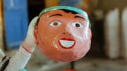 Turn simple papier-mache into stunning art