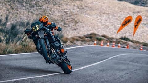 It gets Cornering ABS with Supermoto mode