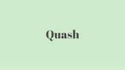Word of the Day: Quash