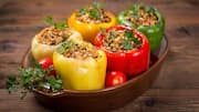 Quick and healthy: Breakfast stuffed peppers