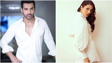 '100%': Shehnaaz announces her next with John Abraham, Sajid Khan '100%': Shehnaaz announces her next with John Abraham, Sajid Khan
