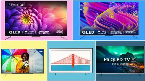 Best 5 QLED TVs in India under Rs. 60,000 Best 5 QLED TVs in India under Rs. 60,000