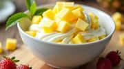 Quick fix: Pineapple coconut yogurt bowl