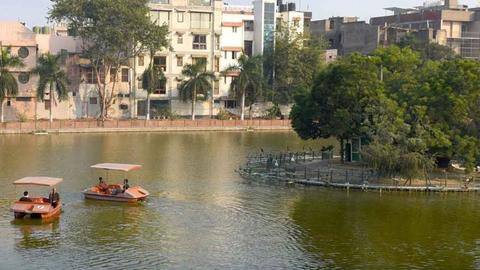 Delhi government's tourism department resumes boating in Naini Lake Delhi government's tourism department resumes boating in Naini Lake