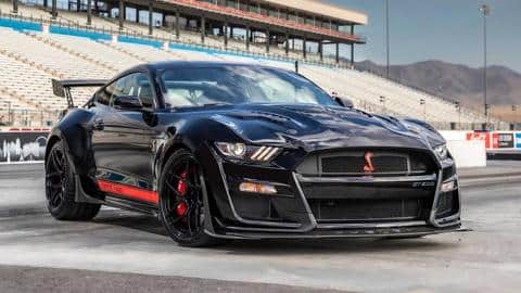 Shelby unveils super-exclusive GT500 Code Red coupe with 1,300hp engine Shelby unveils super-exclusive GT500 Code Red coupe with 1,300hp engine