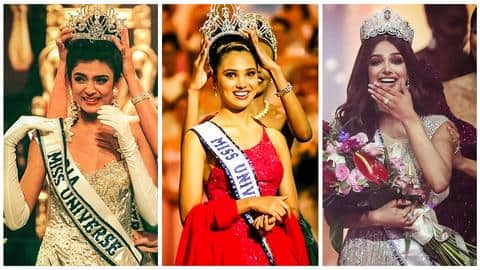 Harnaaz Sandhu is #MissUniverse2021, Sushmita Sen remains youngest Indian winner Harnaaz Sandhu is #MissUniverse2021, Sushmita Sen remains youngest Indian winner