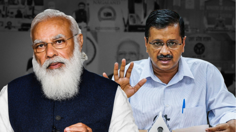 PM Modi rebukes Kejriwal for breaking protocol during coronavirus meeting PM Modi rebukes Kejriwal for breaking protocol during coronavirus meeting