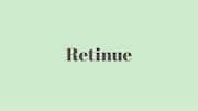 Word of the Day: Retinue
