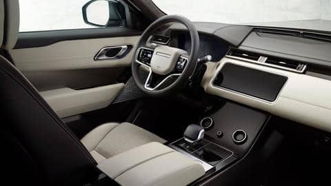 The Velar's cabin has a more premium feel