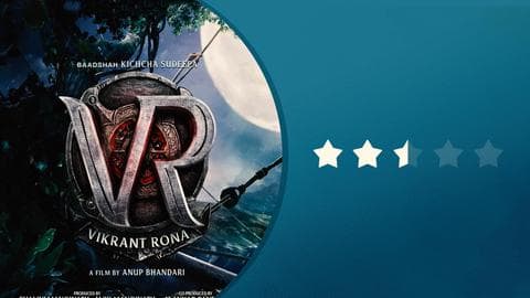 'Vikrant Rona' review: A visual spectacle mutilated by threadbare plot 'Vikrant Rona' review: A visual spectacle mutilated by threadbare plot