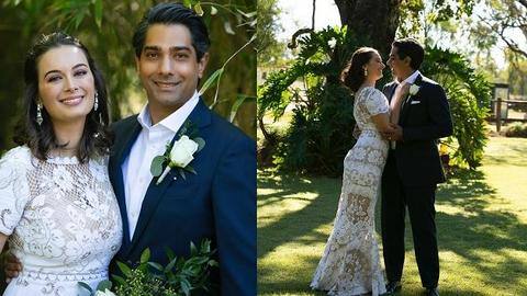 Evelyn Sharma ties the knot with Australia-based surgeon Tushaan Bhindi Evelyn Sharma ties the knot with Australia-based surgeon Tushaan Bhindi
