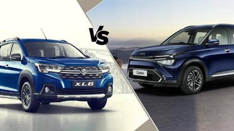 Maruti Suzuki XL6 v/s Kia Carens: Which one is better? Maruti Suzuki XL6 v/s Kia Carens: Which one is better?
