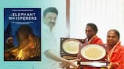 Tamil Nadu: CM MK Stalin felicitates 'The Elephant Whisperers' caretakers