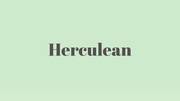 Word of the Day: Herculean