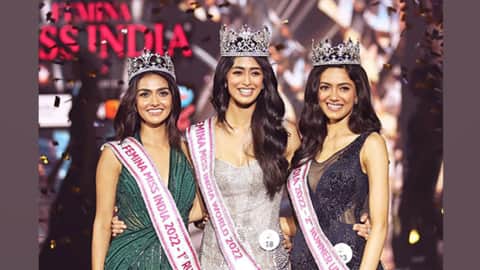 Karnataka's Sini Shetty is Femina Miss India World 2022! Karnataka's Sini Shetty is Femina Miss India World 2022!