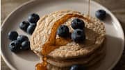 Want a quick breakfast? Try these oat pancakes