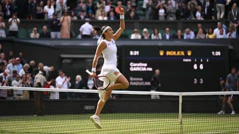 2022 Wimbledon: Garcia ousts Raducanu; second seed Kontaveit stunned 2022 Wimbledon: Garcia ousts Raducanu; second seed Kontaveit stunned