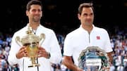 By the numbers: Novak Djokovic vs Roger Federer at Wimbledon