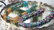 How to make glass bead jewelry at home