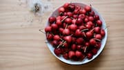 How to pit cherries without staining your hands