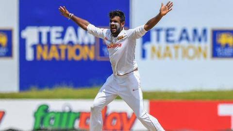 SL vs PAK, 2nd Test: Lankan bowlers floor the visitors SL vs PAK, 2nd Test: Lankan bowlers floor the visitors