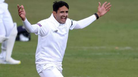 County Championship: Mohammad Abbas registers hat-trick for Hampshire County Championship: Mohammad Abbas registers hat-trick for Hampshire
