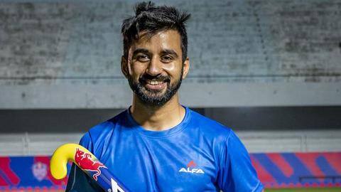 Manpreet to lead Indian hockey team at Tokyo Olympics Manpreet to lead Indian hockey team at Tokyo Olympics