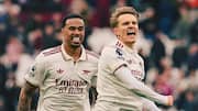 Arsenal crowned Premier League champions after Manchester City drop points