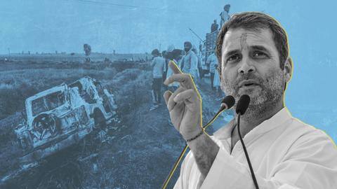 Rahul Gandhi-led Congress team meets President over Lakhimpur violence Rahul Gandhi-led Congress team meets President over Lakhimpur violence