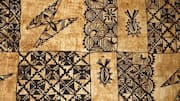 How to create bark cloth wall hangings