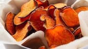 Kumara chips: A sweet potato snack from New Zealand